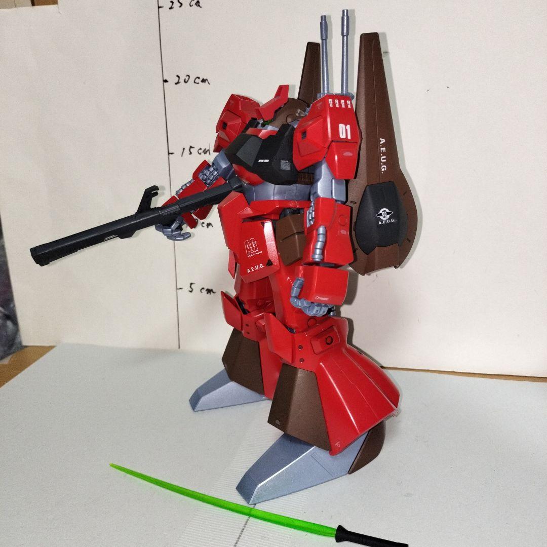 MG 1/100 リック・ディアス クワトロカラー 塗装完成品 赤 ガンプラ