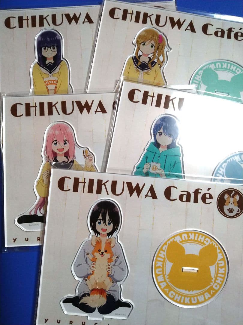 ゆるキャン アクリルスタンド ちくわカフェ ポップアップ 完売品