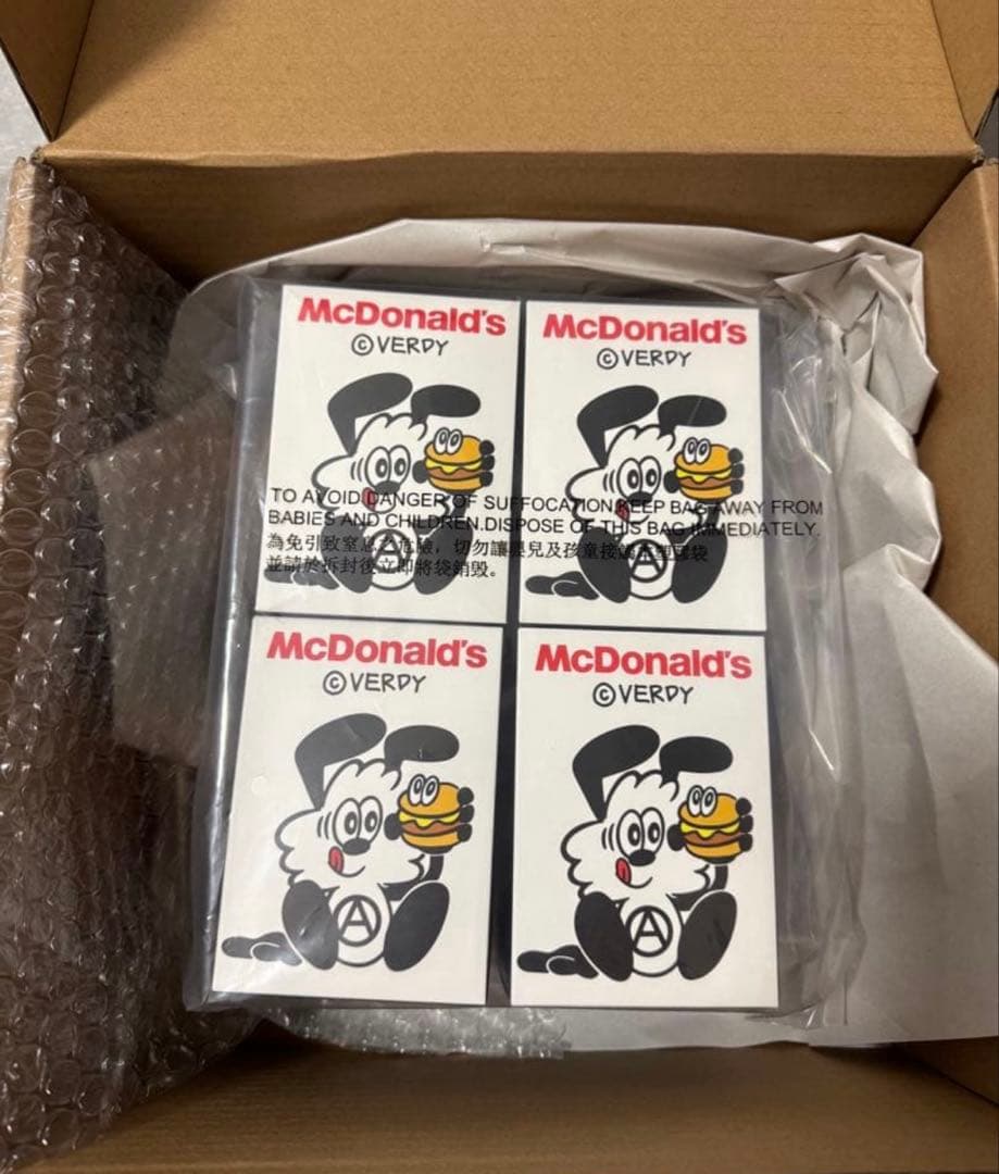 Verdy × McDonalds マクドナルド 4種類セット