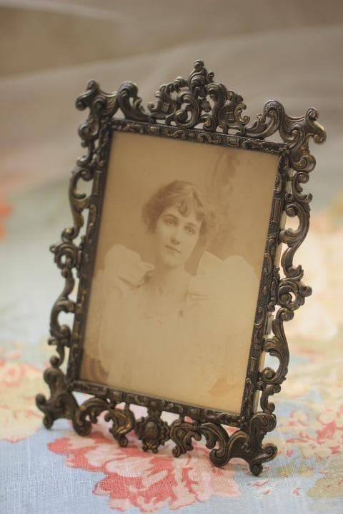 【セール中】ヴィンテージブラスフォトフレーム(ヴィンテージ写真入り PF0024