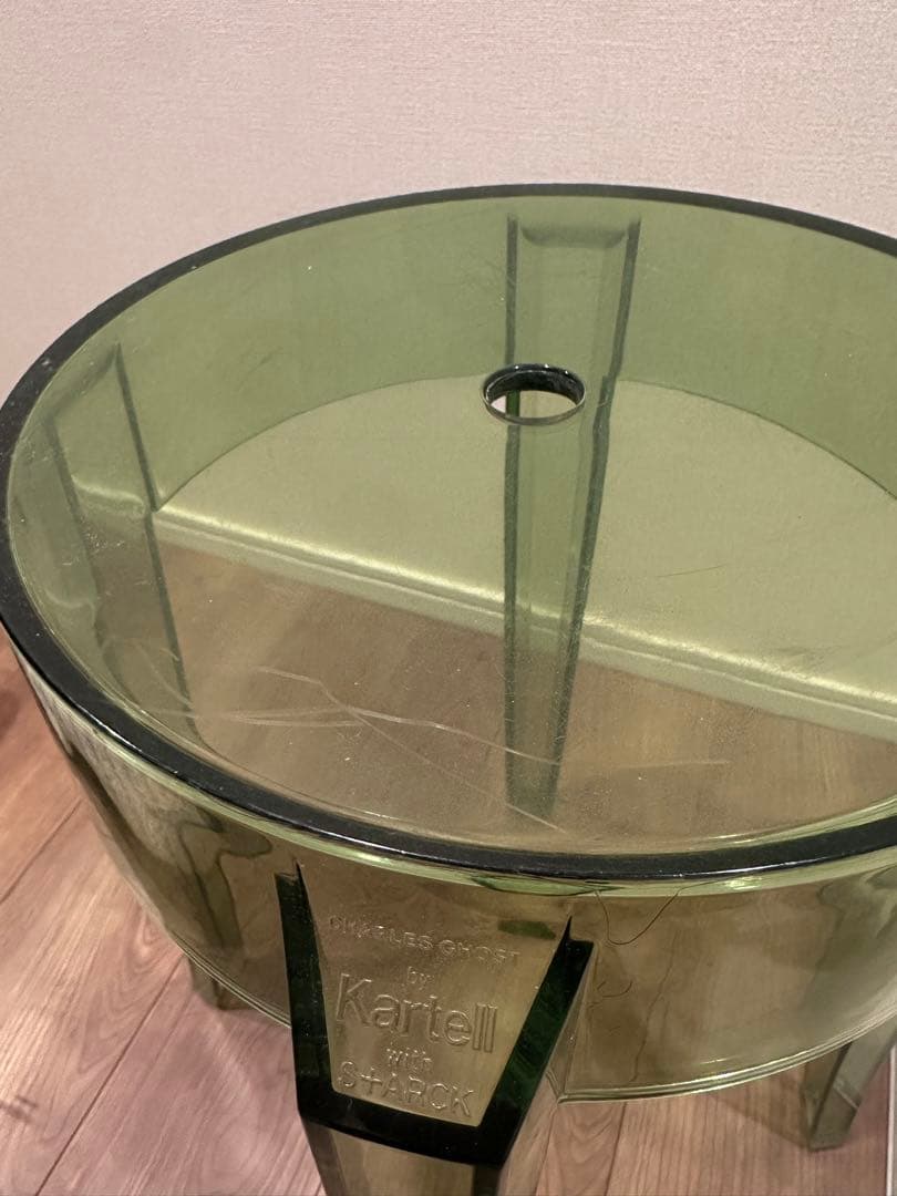 Kartell チャールズ・ゴースト スツール グリーン