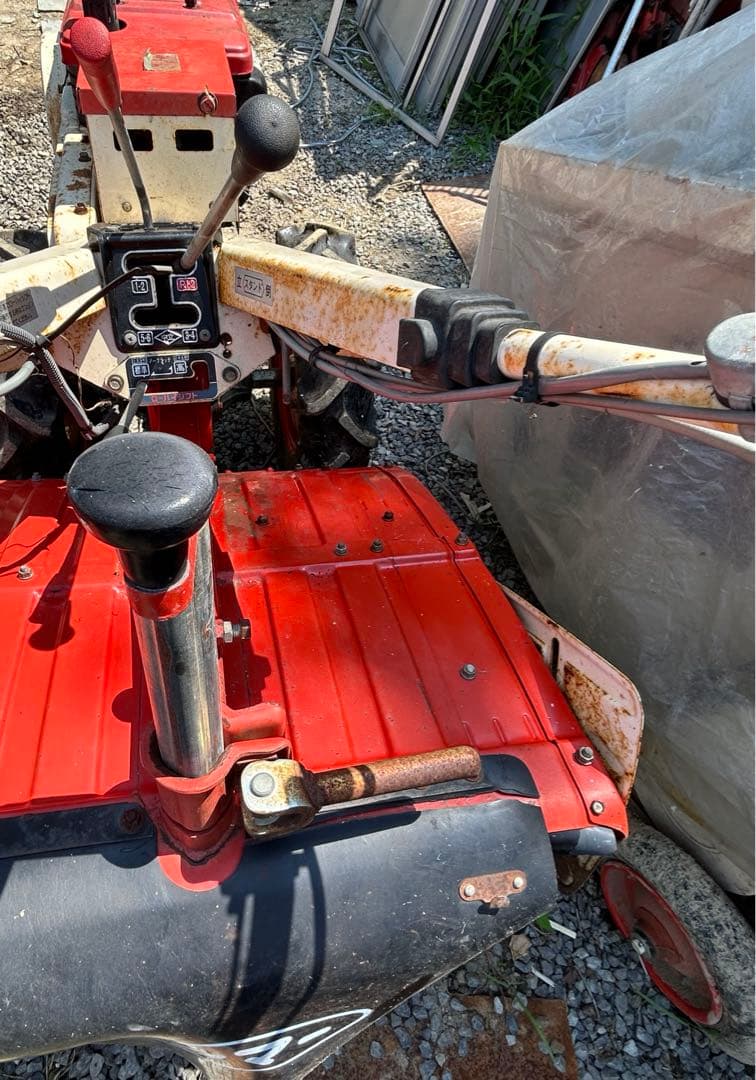 ヤンマー YH70 耕運機歩行型トラクター ディーゼルエンジン 7馬力セル付き