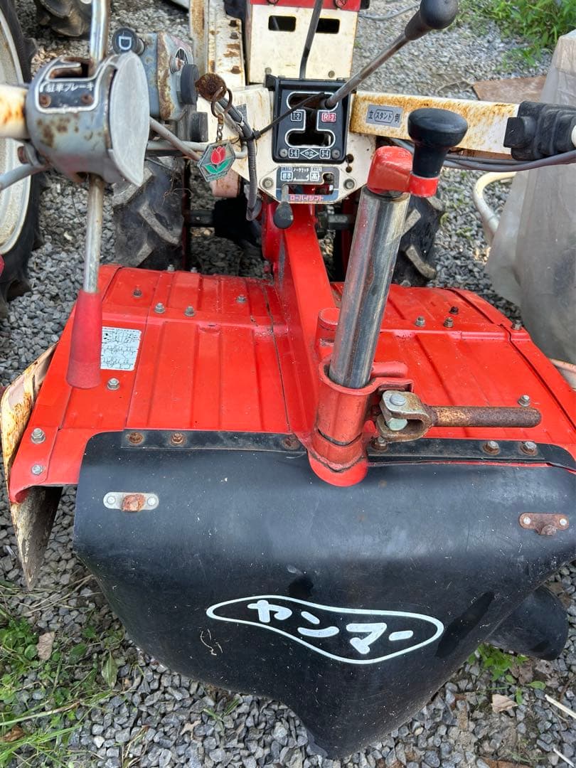 ヤンマー YH70 耕運機歩行型トラクター ディーゼルエンジン 7馬力セル付き