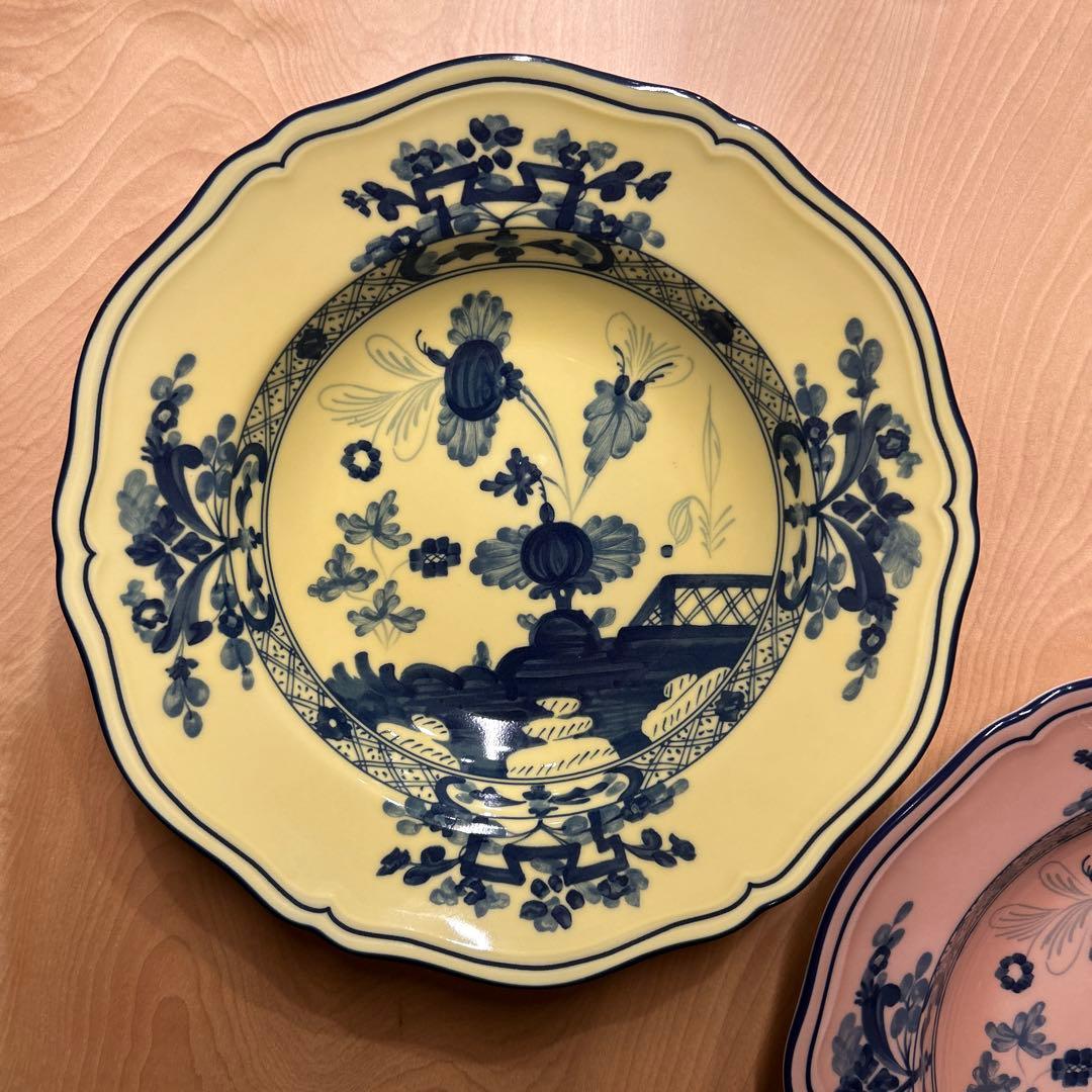 美品　リチャードジノリ　オリエンテイタリアーノ　パスタプレート　2枚　24cm