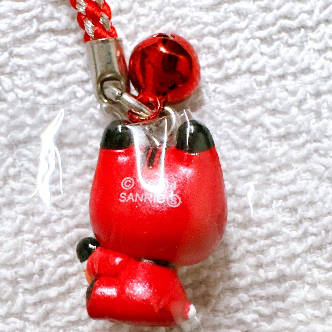 ハローキティ 福島限定 赤べこ あかべこバージョン 根付け ご当地