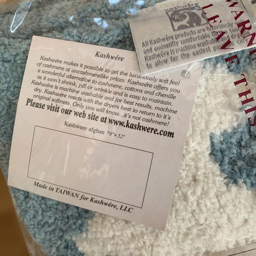 カシウエア アフガン ブランケット175×132センチ 新品未使用 - メルカリ