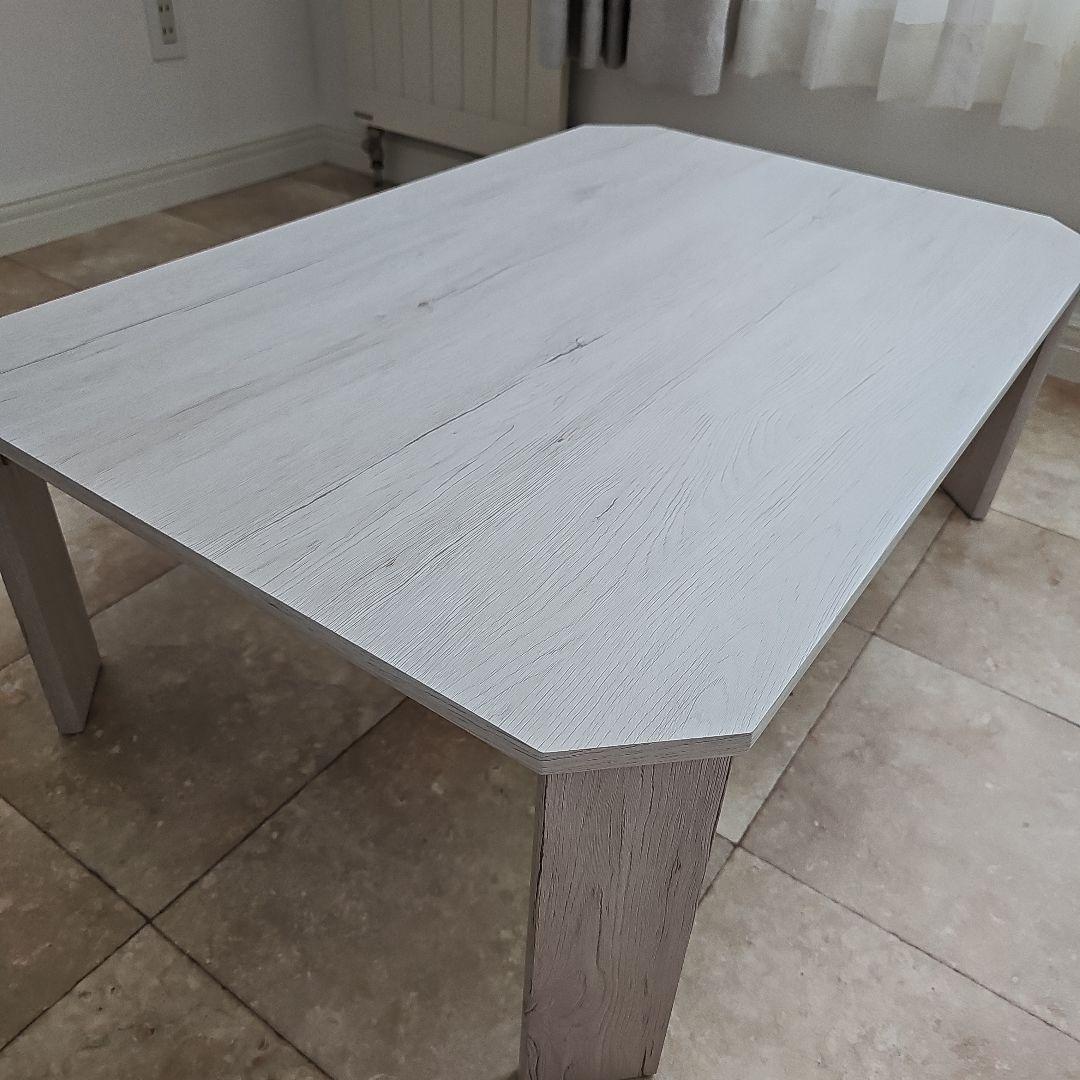 NITOR　ニトリデコホーム　ホワイトウォッシュ折り畳みテーブル　♥️新品♥️