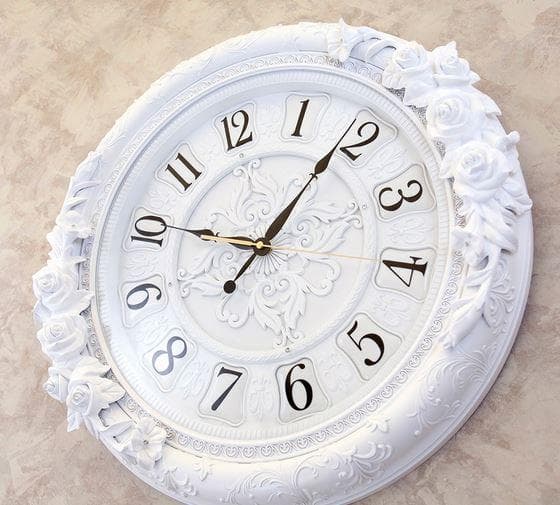 壁掛け時計 ウォールクロック コート ダジュール LS-FB8205S1-WH