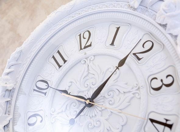 壁掛け時計 ウォールクロック コート ダジュール LS-FB8205S1-WH