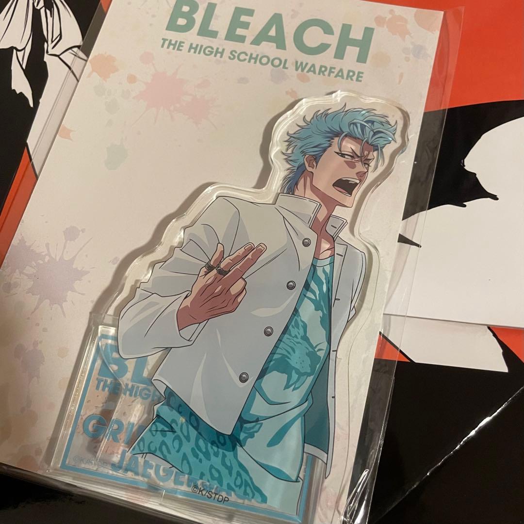 BLEACH SMILE BASE CAFE グリムジョー アクリルスタンド - メルカリ