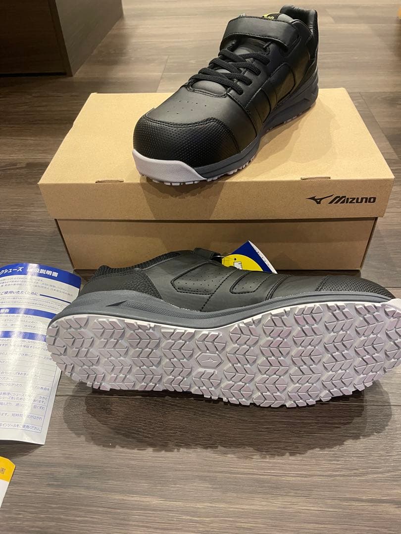 新品　ミズノ　安全靴　黒　29cm オールマイティ　AS Ⅱ 34 L 静電気