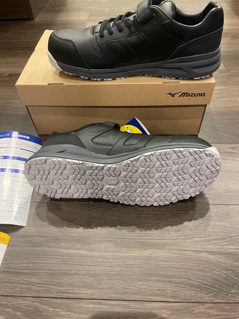 新品　ミズノ　安全靴　黒　29cm オールマイティ　AS Ⅱ 34 L 静電気