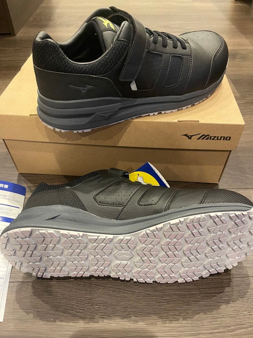 新品　ミズノ　安全靴　黒　29cm オールマイティ　AS Ⅱ 34 L 静電気
