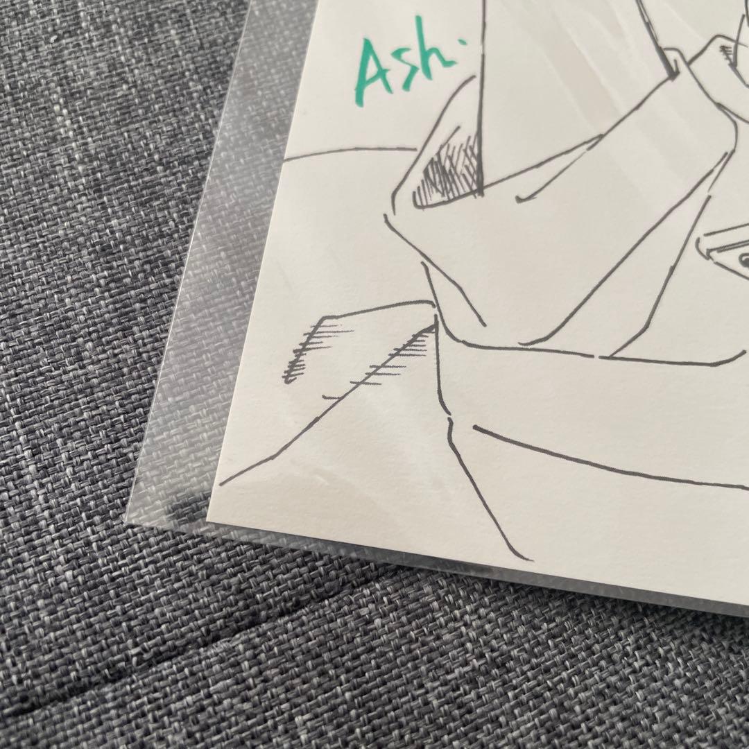 美品 BANANAFISH バナナフィッシュ アッシュ ピアス イラストカード