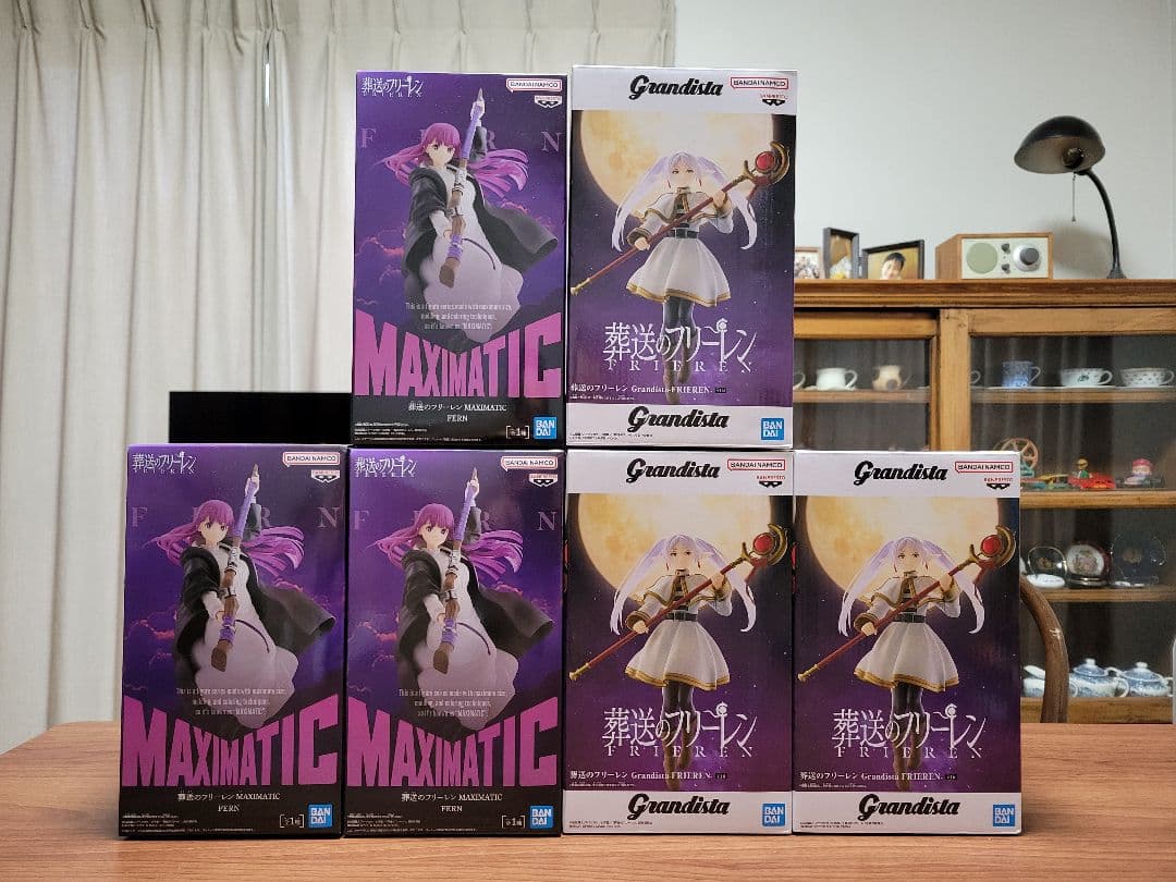 葬送のフリーレン·フリーレンとフェルン·フィギュア·6体セット新品未開封