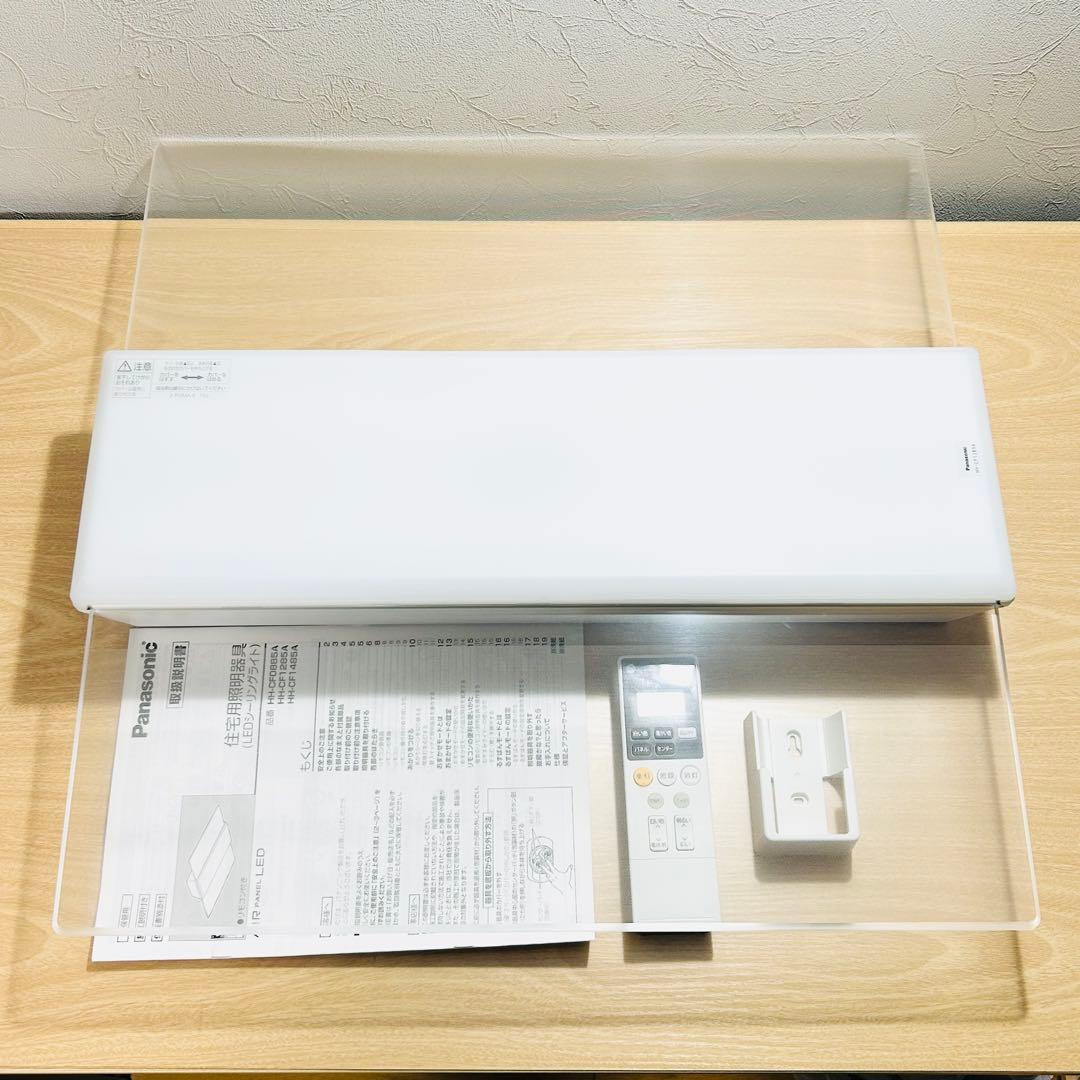 【美品】パナソニック LEDシーリングライト パネルシリーズ 角型タイプ 12畳