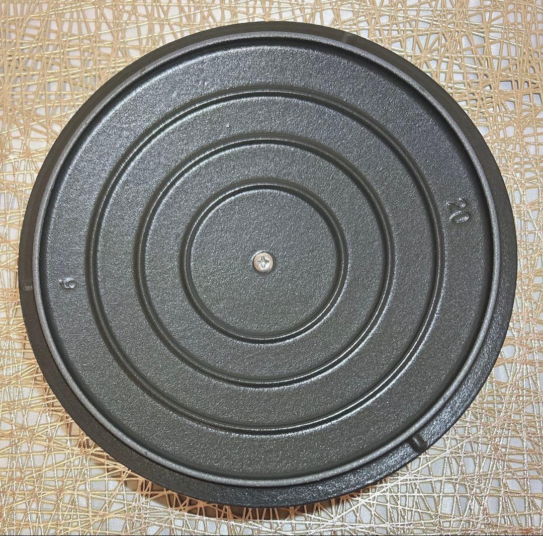 新品 シャスール サブライム ラウンドキャセロール 20cm ノアールブラック