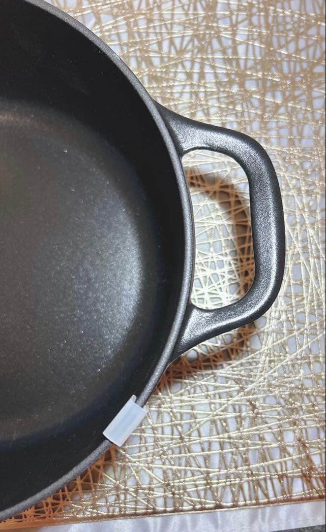 新品 シャスール サブライム ラウンドキャセロール 20cm ノアールブラック