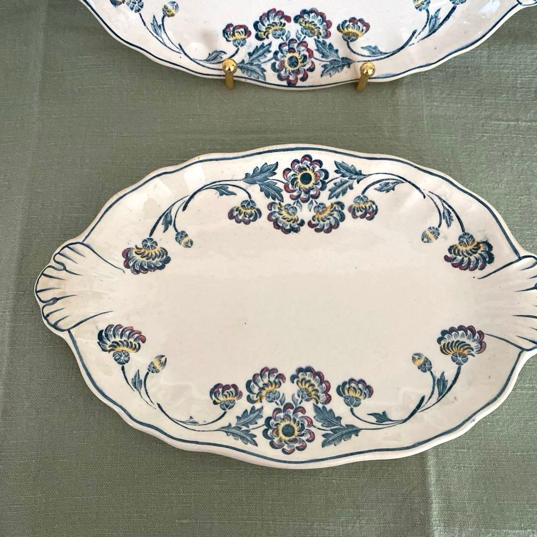 ロンシャン　Longchamp　ravier 　ラヴィエフランスアンティーク　花