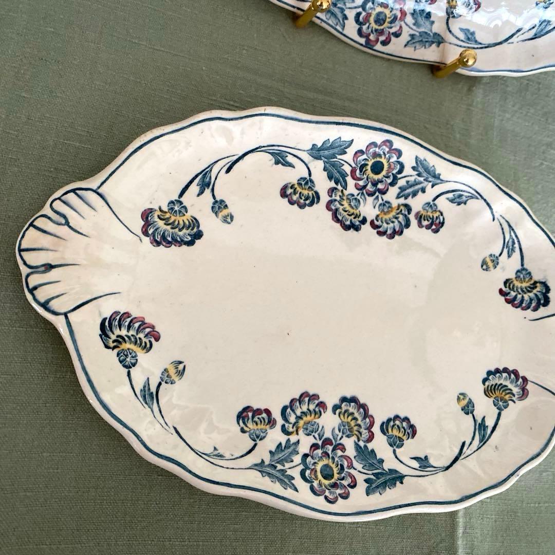 ロンシャン　Longchamp　ravier 　ラヴィエフランスアンティーク　花