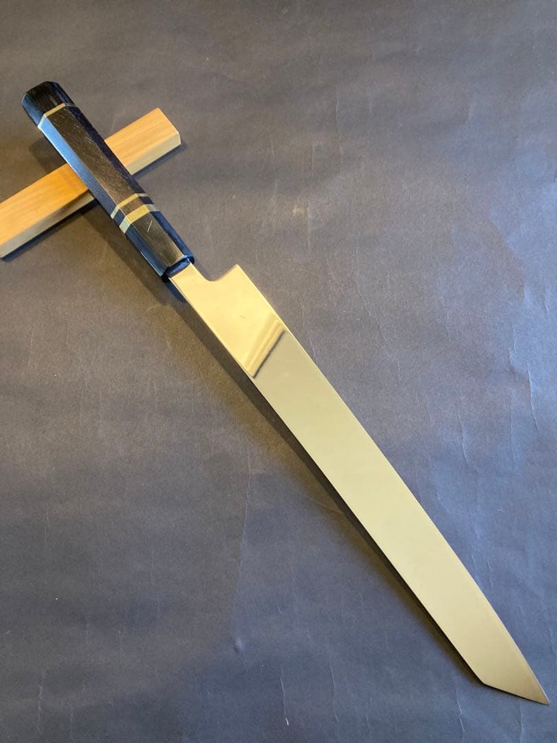 VG10 全鋼全鏡面切付け柳九寸五分