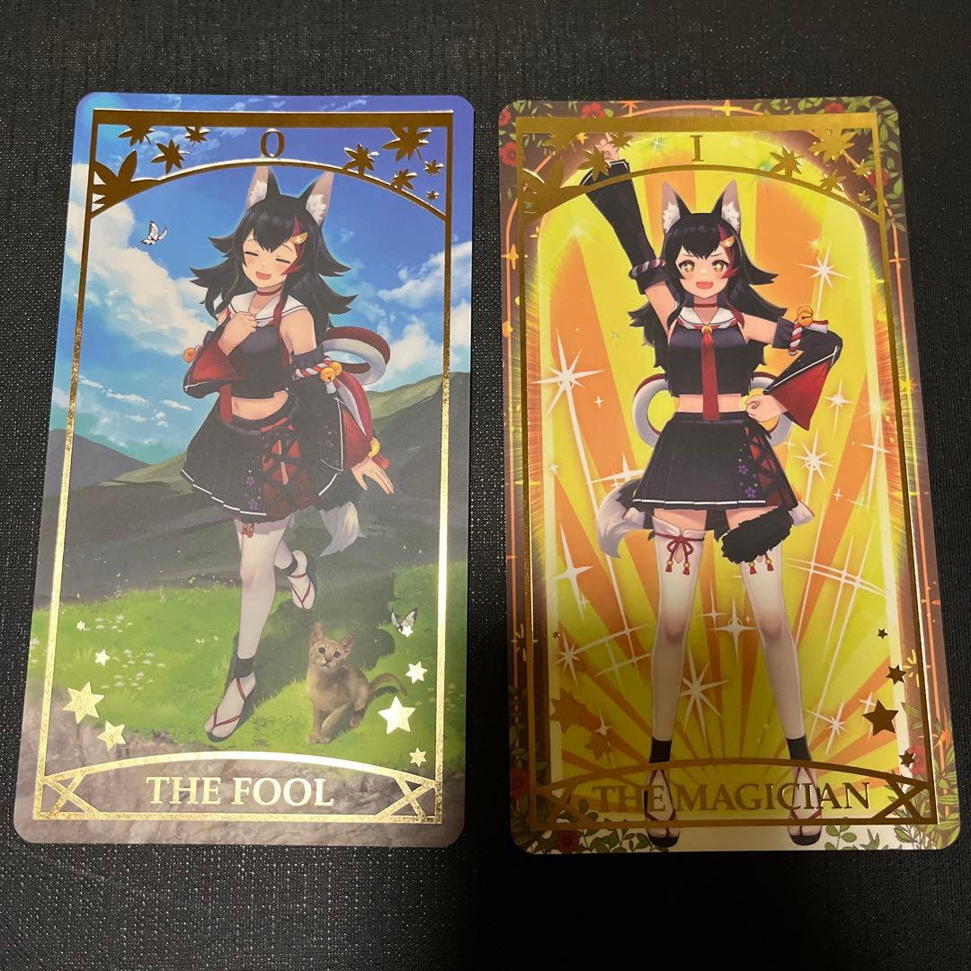 ホロライブ 大神ミオ 活動三周年記念 タロットカード - メルカリ