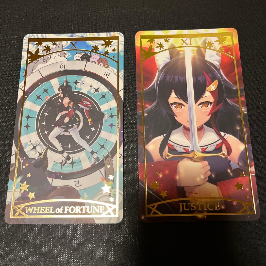 ホロライブ 大神ミオ 活動三周年記念 タロットカード - メルカリ