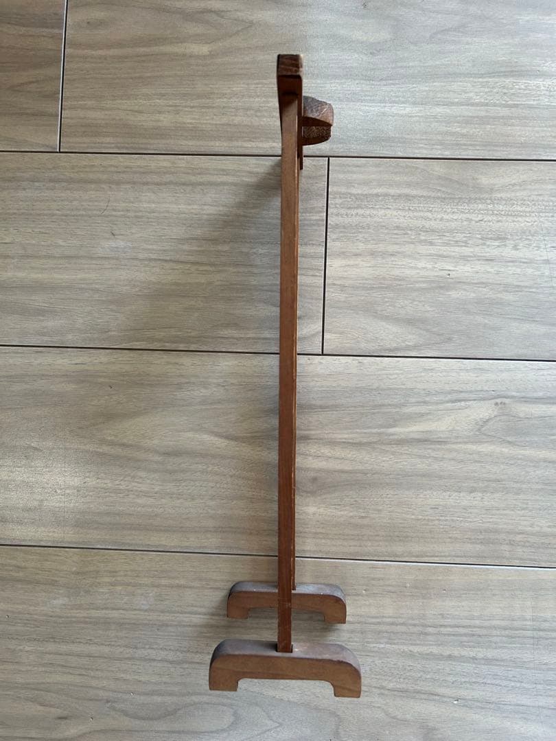 昭和レトロ 黒竹 矢筈 掛け軸　やはず