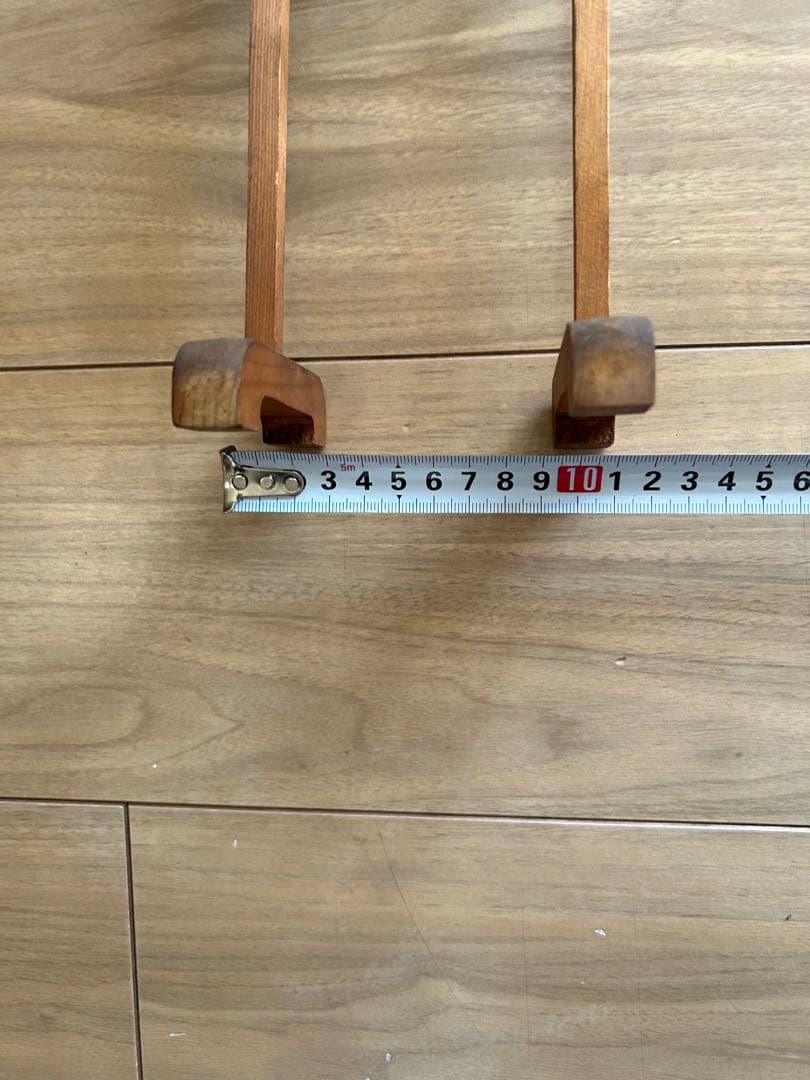 昭和レトロ 黒竹 矢筈 掛け軸　やはず