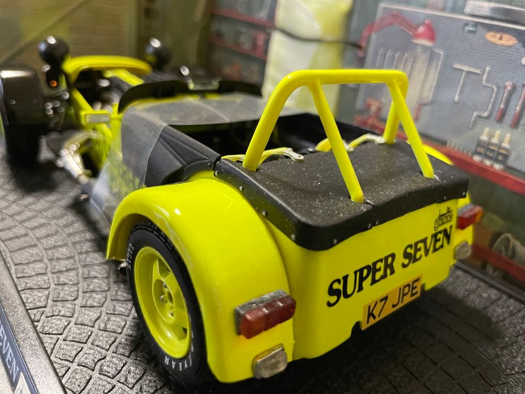 価格変更1/18 京商 ケーターハム スーパーセブン JPE 未展示品 - メルカリ