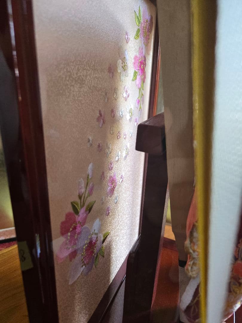 【展示品限り】正月飾り　羽子板　ケース飾り　※閉店セール　H18