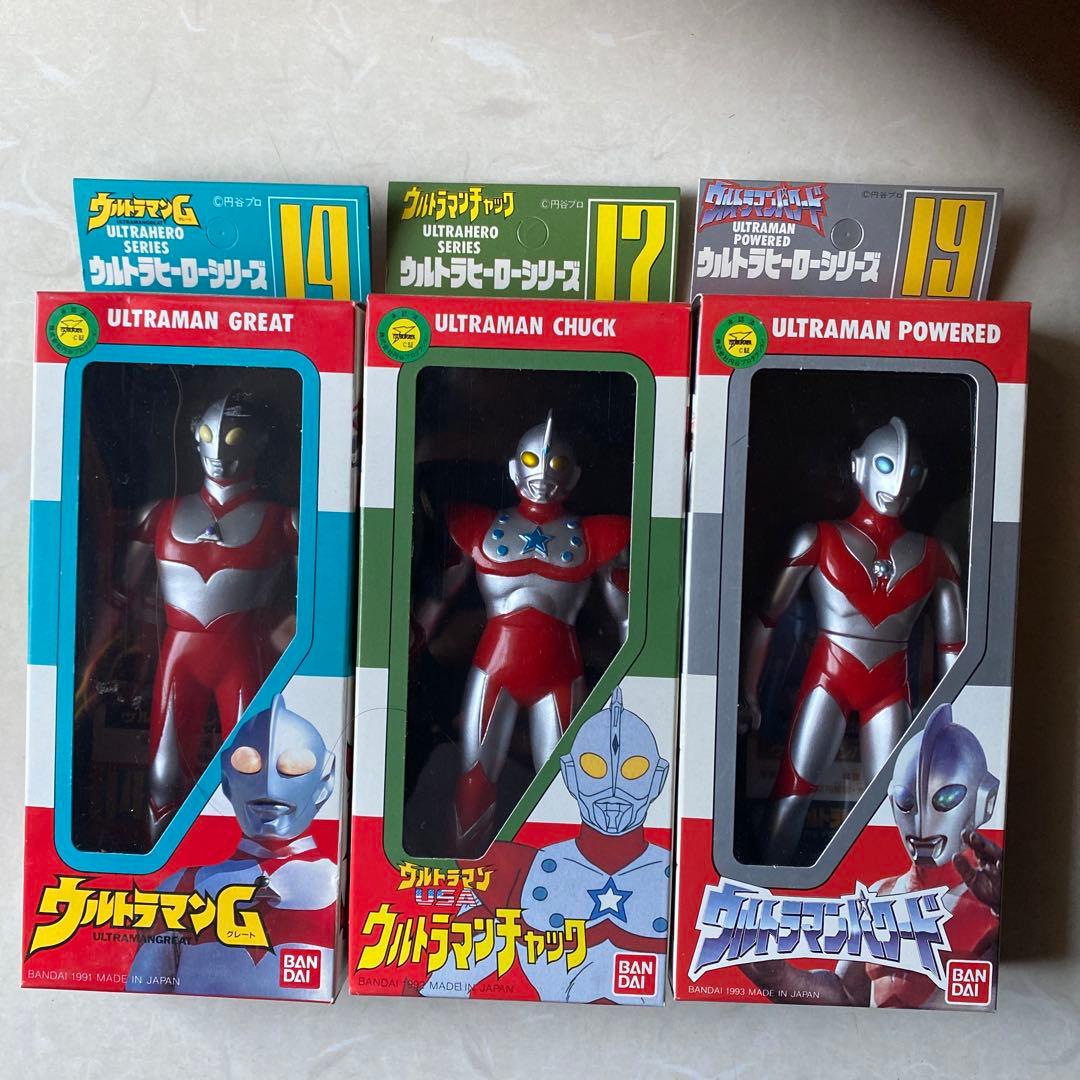 ウルトラヒーローシリーズ ソフビフィギュア バンダイ - メルカリ