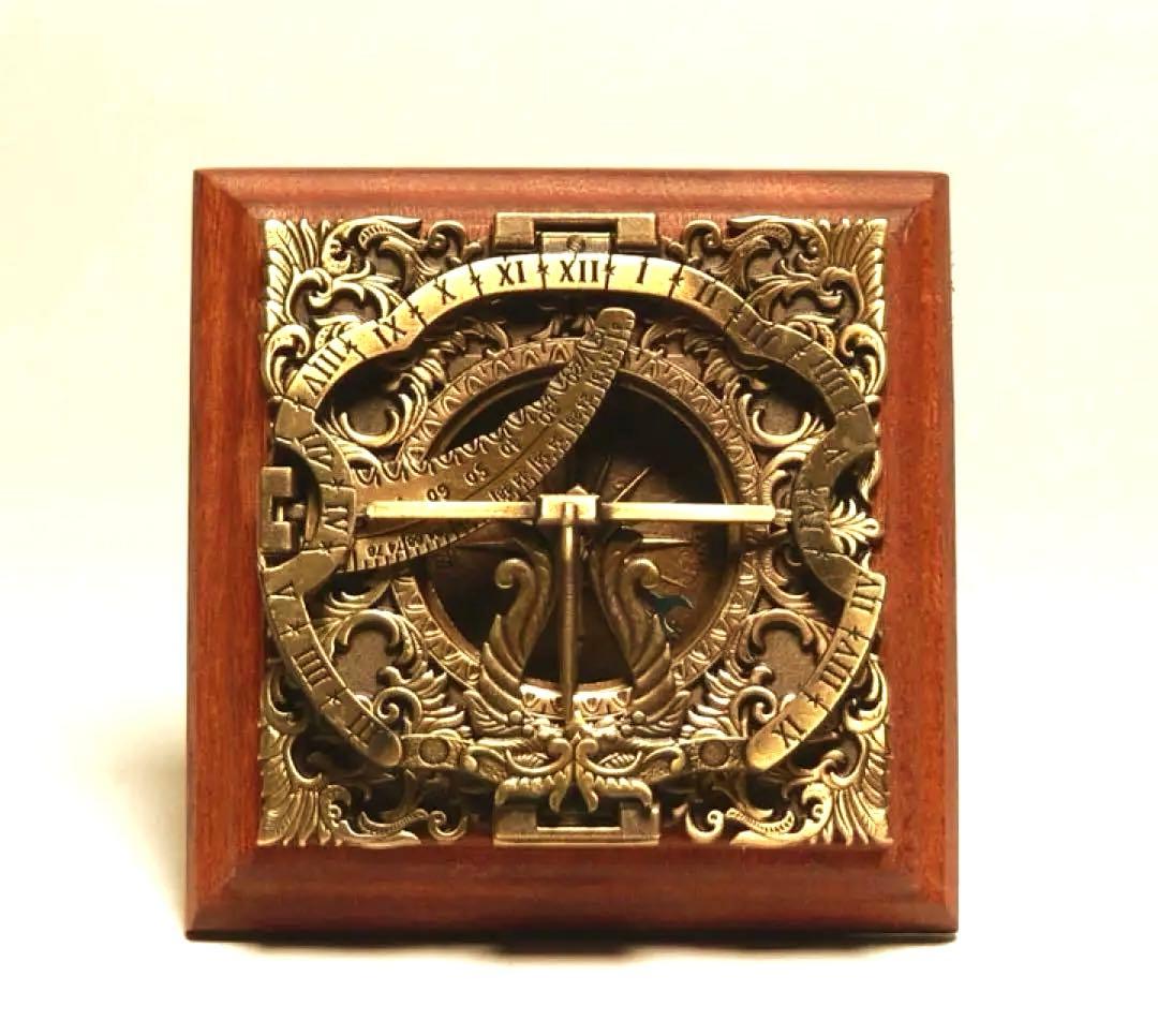 アウグスブルク日時計 アンティーク 書斎インテリア - メルカリ