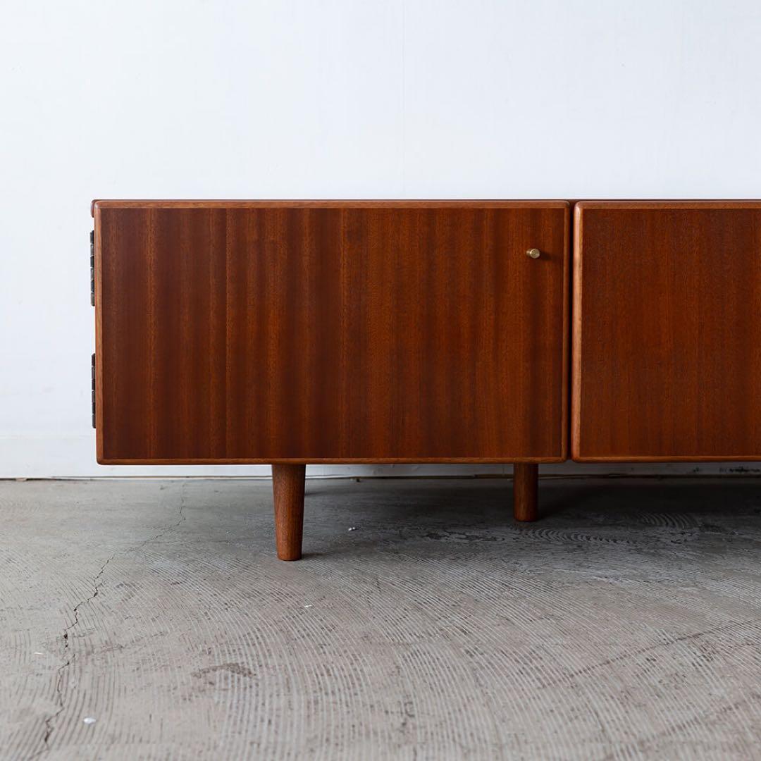 Tid ローボード テレビボード 1800 マホガニー材 突板