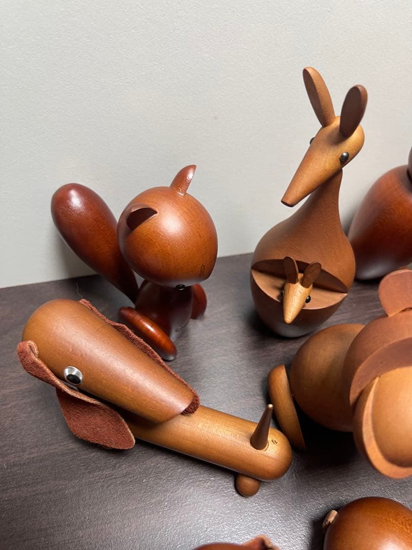 ロイヤルペット 木製 置物 オブジェ 北欧雑貨 ウッドアニマル フィギュア