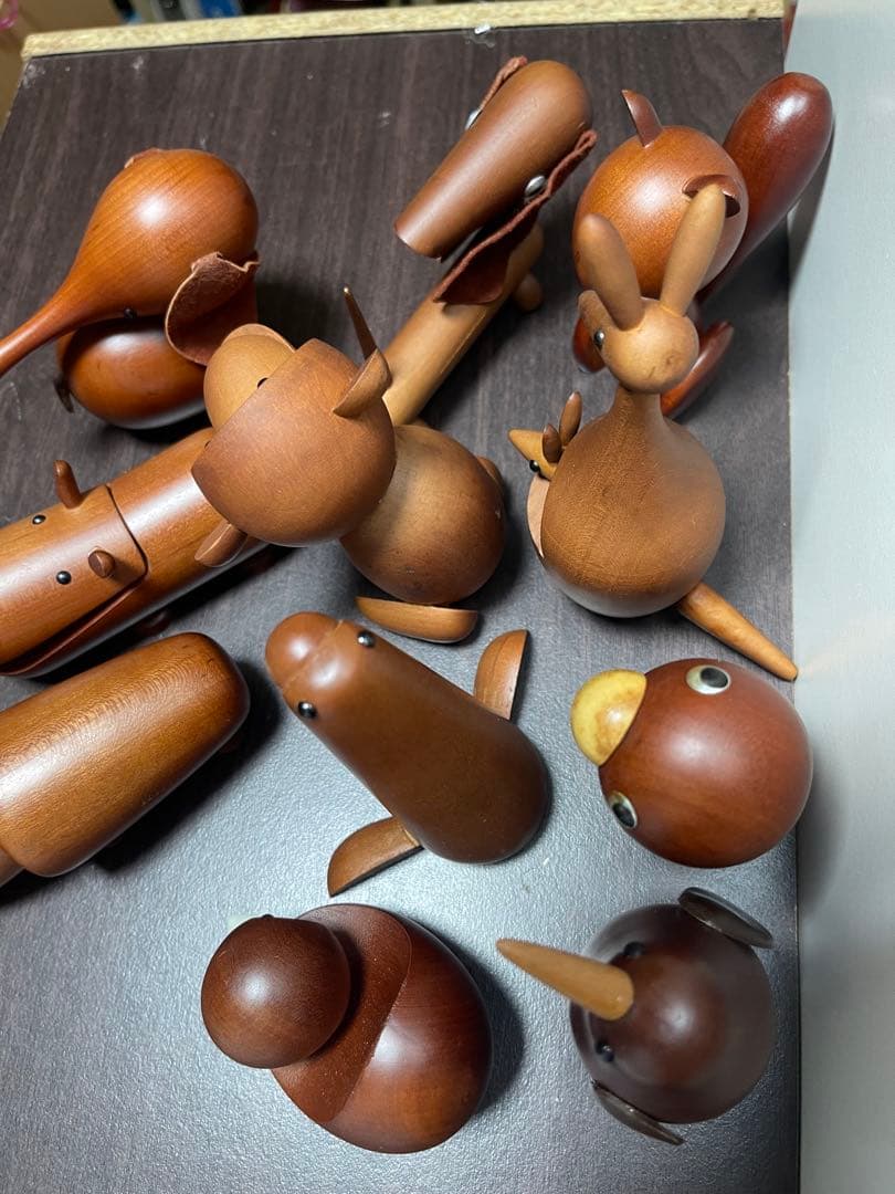 ロイヤルペット 木製 置物 オブジェ 北欧雑貨 ウッドアニマル フィギュア