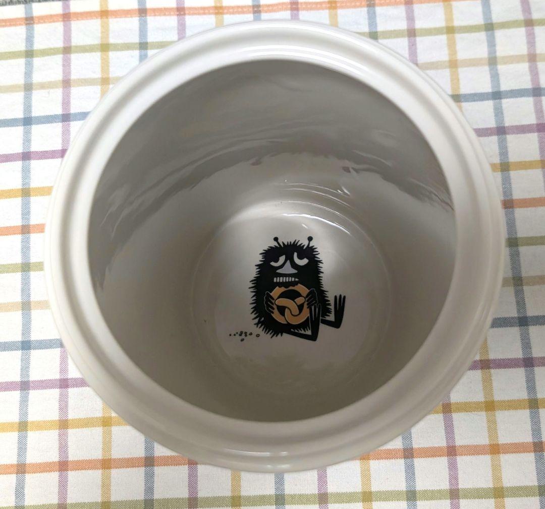 【蓋なし】ARABIA アラビア ムーミンリトルミィ クッキージャー