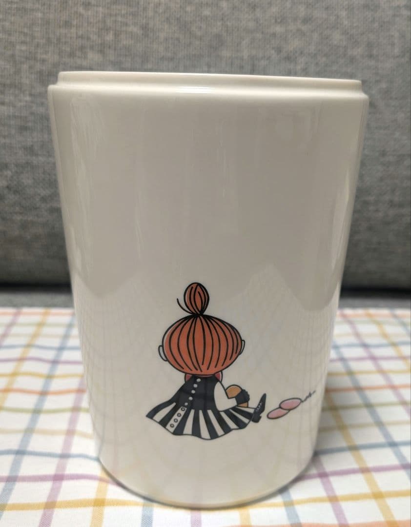 【蓋なし】ARABIA アラビア ムーミンリトルミィ クッキージャー