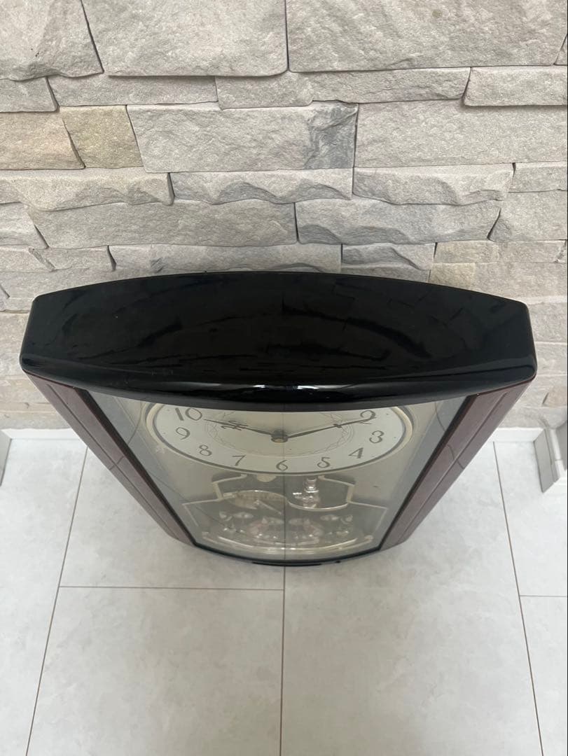 【良品】SEIKO 掛時計 ディスクドリーム RE532B からくり時計