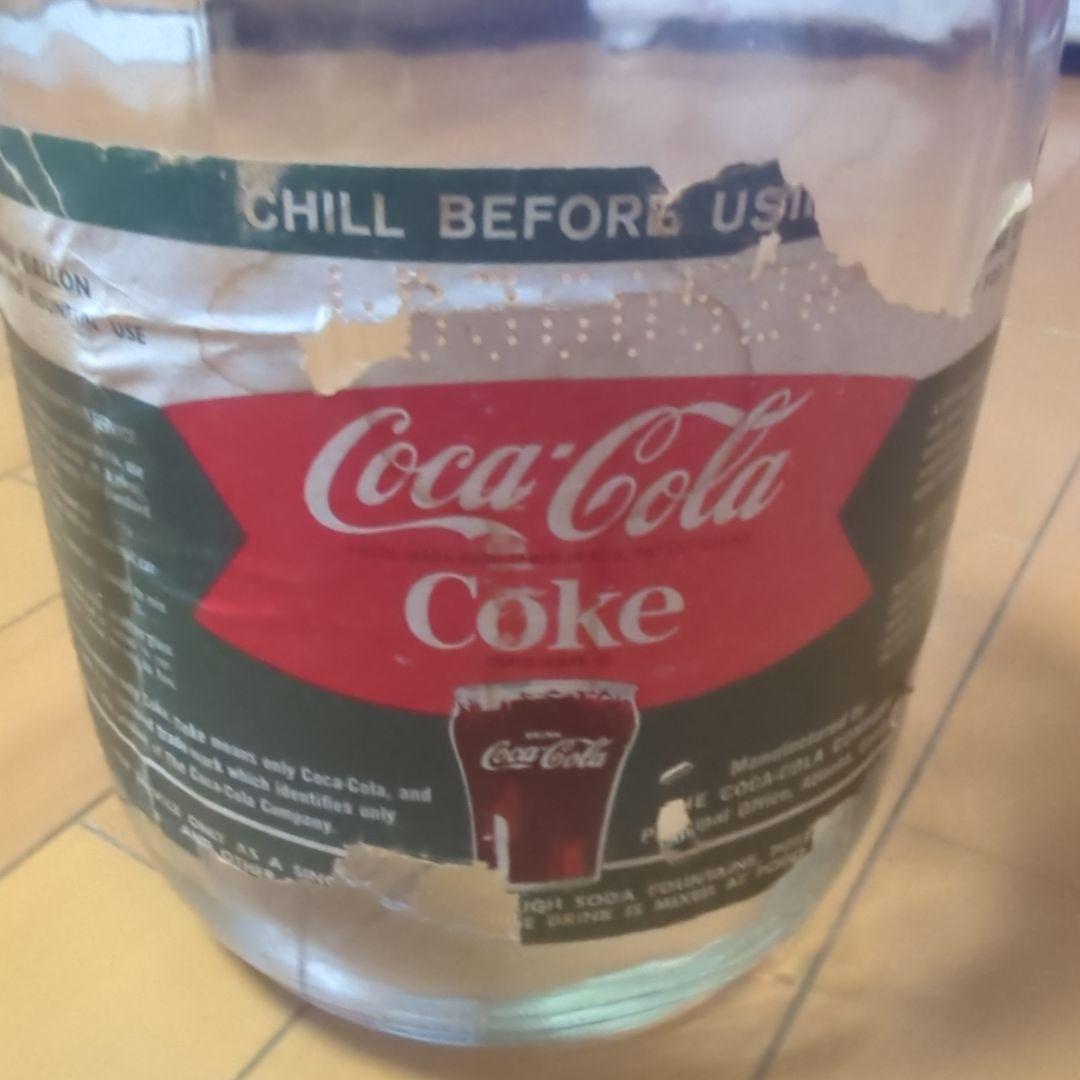 Coca-Cola 1ガロンガラスボトル アンティーク
