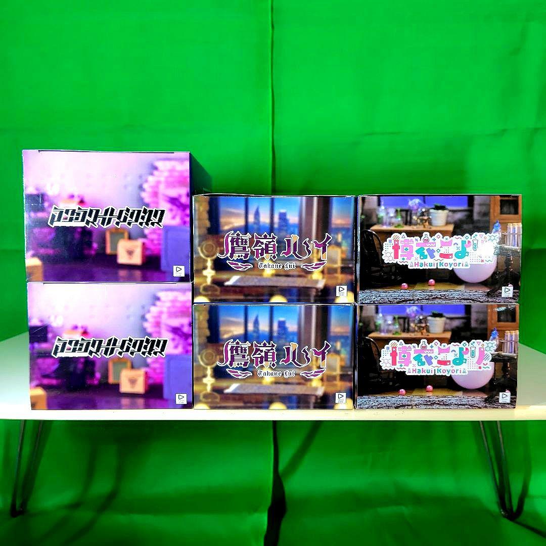 ホロライブ　holox　ラプラス・ダークネス　鷹嶺ルイ　博衣こより　6点セット