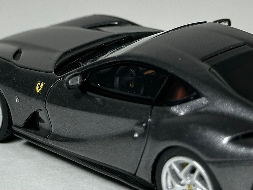 1/64 不正模玩 フェラーリ 812 スーパーファスト グレー - メルカリ