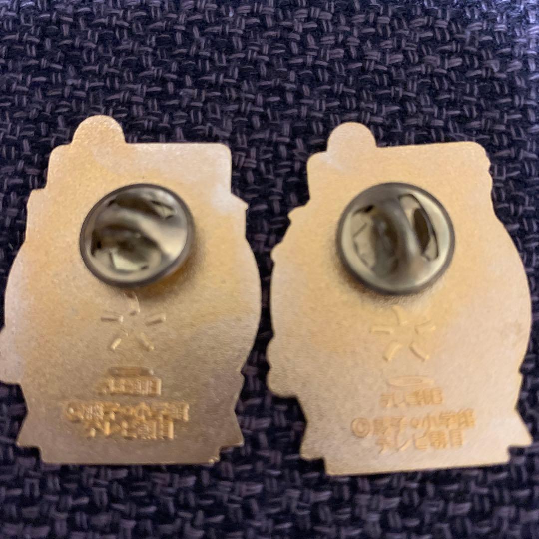 非売品、レア】テレビ朝日 ドラえもんピンバッジ 女子オープンゴルフ 2002