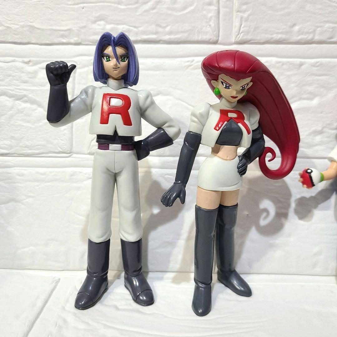 ポケモン サトシ カスミ ロケット団 ムサシ コジロウ フィギュア