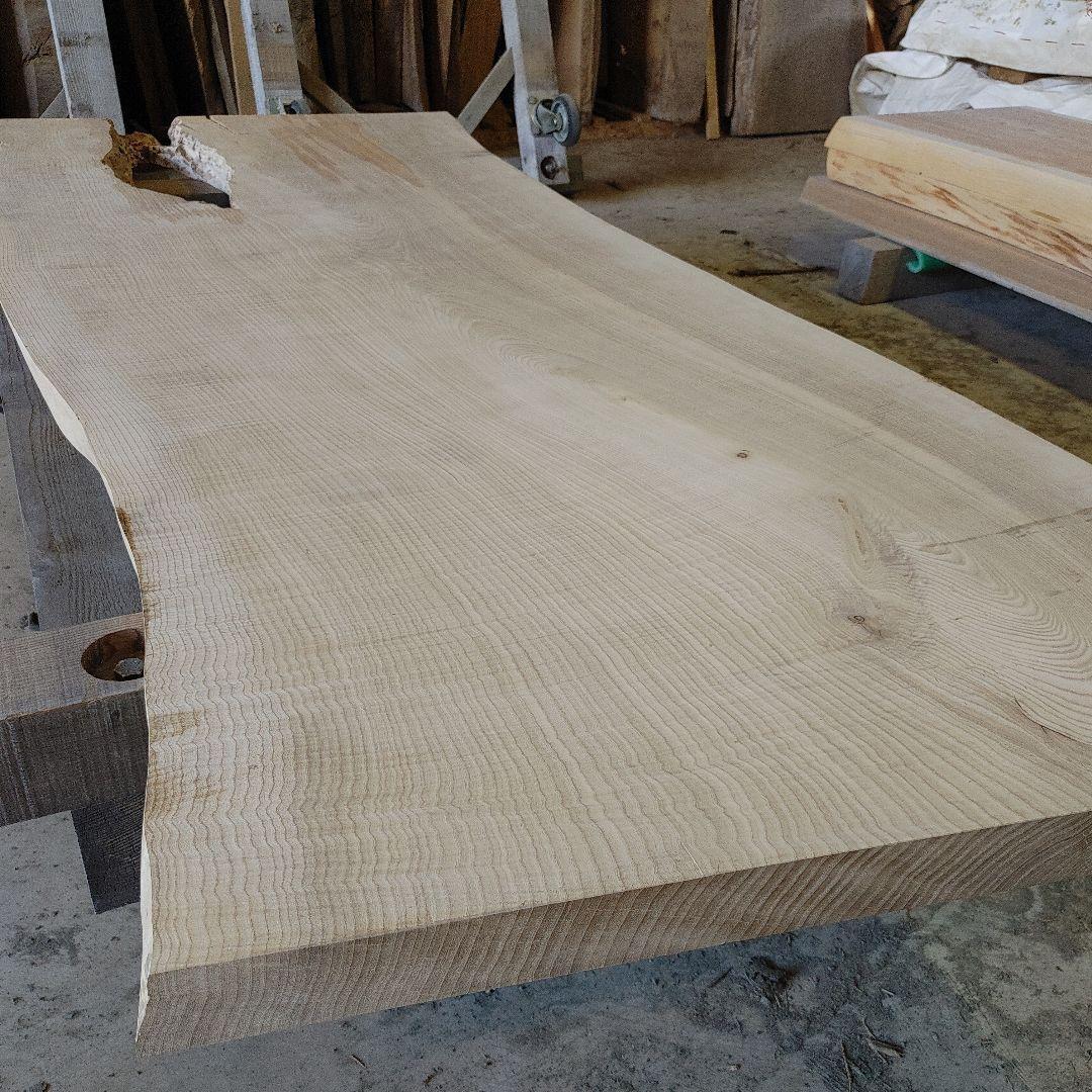 送料込み　一枚板　クリ　栗　無垢材　天板　テーブル　カウンター DIY　番号57