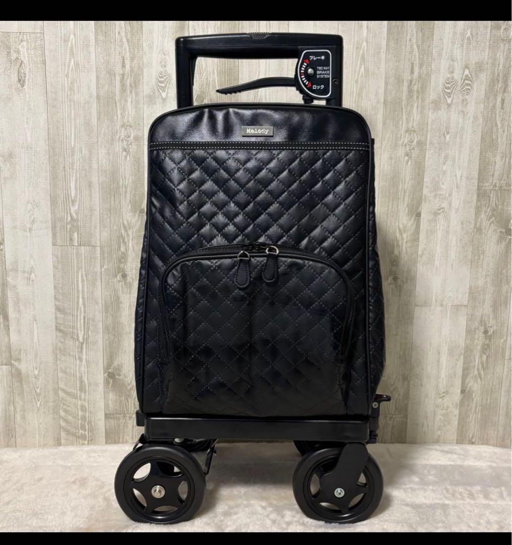 島製作所 メロディプリモ ショッピングカート 4輪 ブレーキ付 キルティング