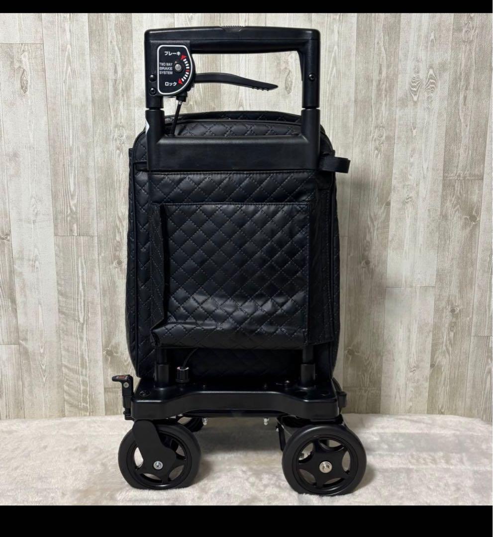 島製作所 メロディプリモ ショッピングカート 4輪 ブレーキ付 キルティング