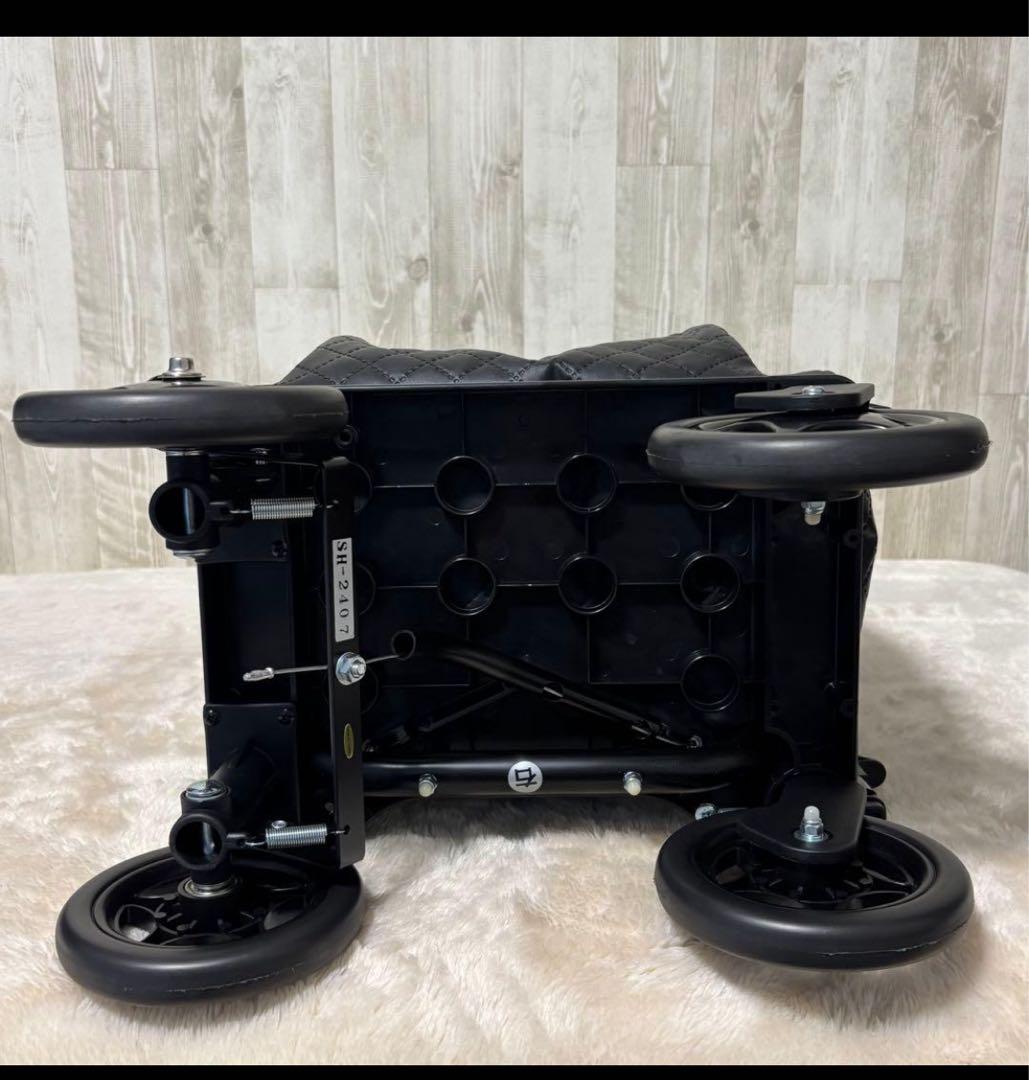 島製作所 メロディプリモ ショッピングカート 4輪 ブレーキ付 キルティング