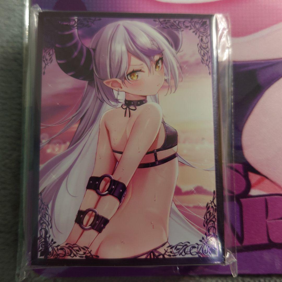 α1 ホロライブ 拘束&水着 ラプラス・ダークネス スリーブ&プレイマット