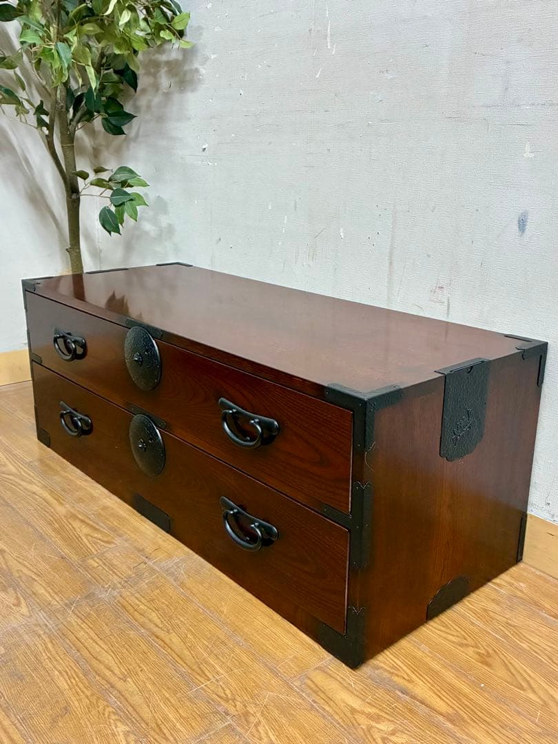 管432☆時代箪笥☆和モダン☆和製ヴィンテージ☆チェスト☆テレビボード